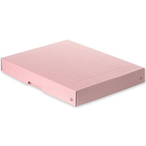 Aufbewahrungsschachtel PureBox, genietet 42 x 242 x 322 mm, für DIN A4, pink