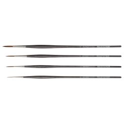 AQUAFINE Synthetikfaserpinsel Serie 50 - Schlepper Kurzstielig Für Aquarell