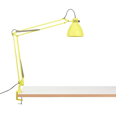Arbeitsplatzleuchte Luxo L-1 special edition für Leuchtmittel bis 20 W, schwefelgelb RAL 1016