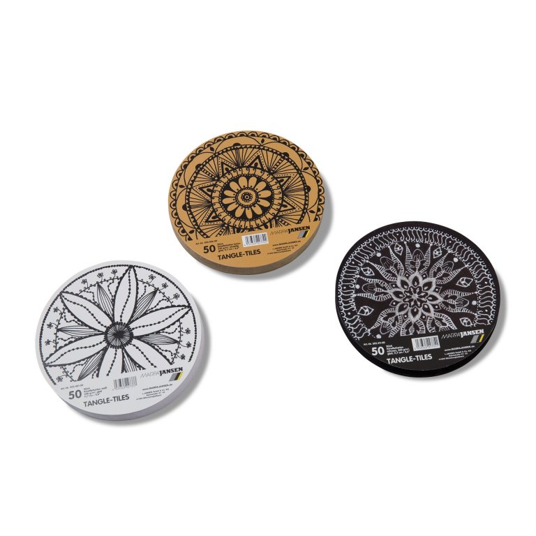 Tangle Tiles (drawing paper)