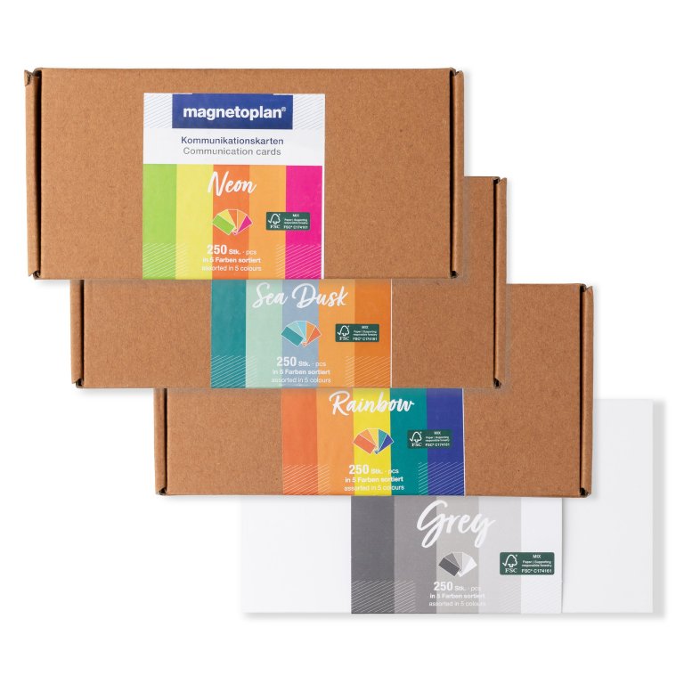 Magnetoplan Moderationskarten Set