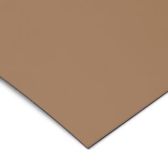 Muestra de color del tablero DIN A6 Mesa linóleo, 2 mm, 4003 nogal