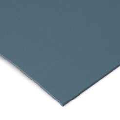 Farbmuster Tischplatte DIN A6 Tischlinoleum, 2 mm, 4005 Denim