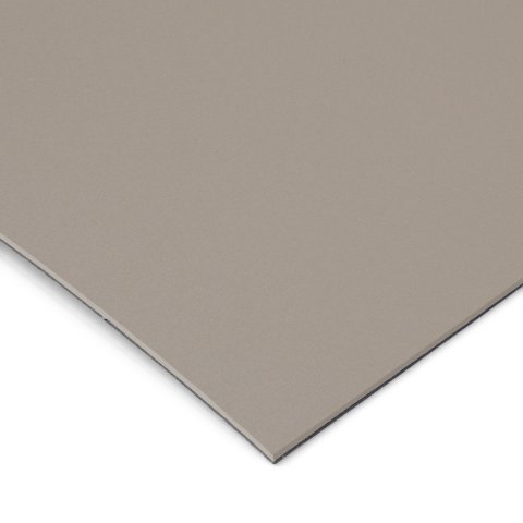 Farbmuster Tischplatte DIN A6 Tischlinoleum, 2 mm, 4011 Taupe