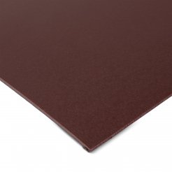 Farbmuster Tischplatte DIN A6 Tischlinoleum, 2 mm, 4154 dunkelbordeaux