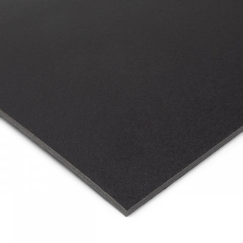 Color sample table top DIN A6 Table linoleum, 2 mm, 4166 anthracite