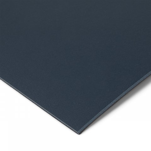 Color sample table top DIN A6 Table linoleum, 2 mm, 4179 blue-grey