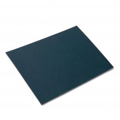 Farbmuster Tischplatte DIN A6 Tischlinoleum, 2 mm, 4179 blaugrau