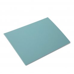 Muestra de color del tablero DIN A6 Linóleo de mesa, 2 mm, 4180 aqua
