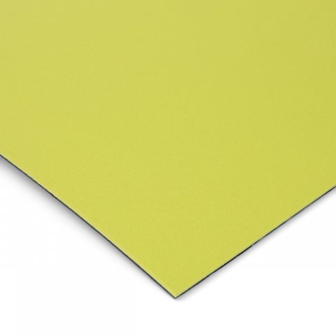 Campione di colore da tavolo DIN A6 Linoleum da tavolo, 2 mm, 4182 kiwi