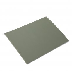 Farbmuster Tischplatte DIN A6 Tischlinoleum, 2 mm, 4184 moorgrün
