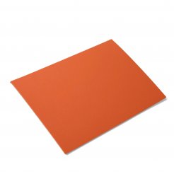 Muestra de color del tablero DIN A6 Linóleo de mesa, 2 mm, 4186 cúrcuma