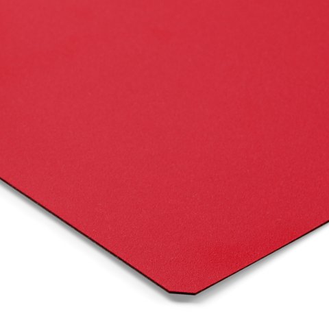 Campione di colore da tavolo DIN A6 Melamina/HPL 0,8 mm, SD perlato opaco, rosso carminio