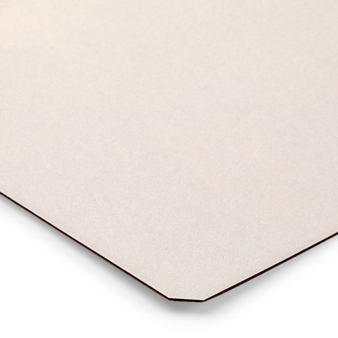 Color sample table top DIN A6 Melamine/HPL 0.8 mm, SD beaded matt, light beige