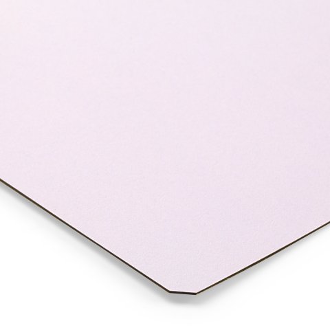 Color sample table top DIN A6 Melamine/HPL 0.8 mm, SD pearled matt, rose