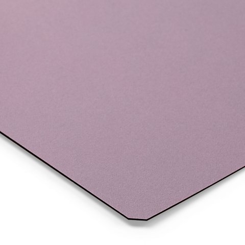 Color sample table top DIN A6 Melamine/HPL 0.8 mm, SD pearled matt, plum