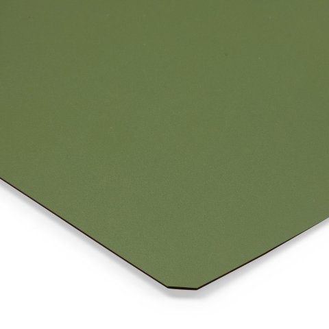 Farbmuster Tischplatte DIN A6 Melamin/HPL 0,8 mm, SD geperlt matt, taiga