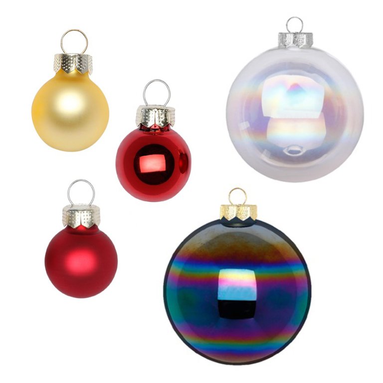 Kugelset, 100 % recyceltes Echtglas