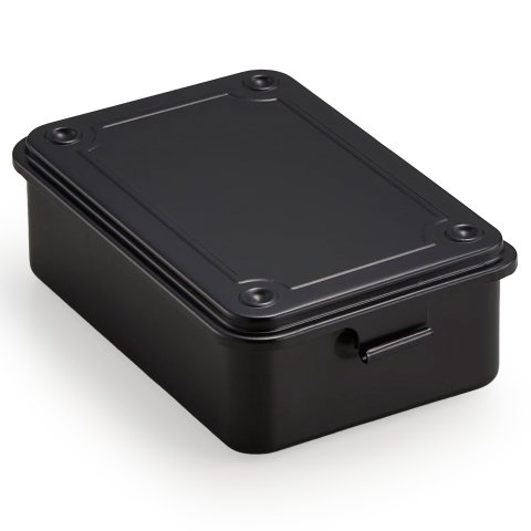 Toyo Steel Stackable Metal Box T-150 158 x 105 x 56 mm, sheet steel, black