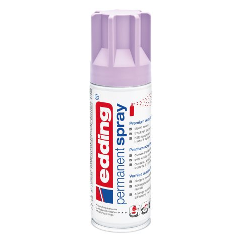 Edding 5200 Permanentspray, matt Dose 200 ml, Premium-Acryllack, light lavender
