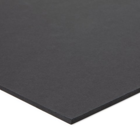 Modulor Display- und Präsentationspappe schwarz 3,0 x 1020 x 720 mm (BB), 2200 g/m²