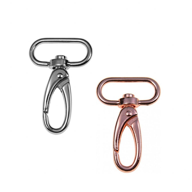 Karabinerhaken mit Gurtöse, Metall