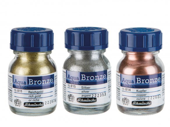 Schmincke Aquarellfarbe Aqua Bronze