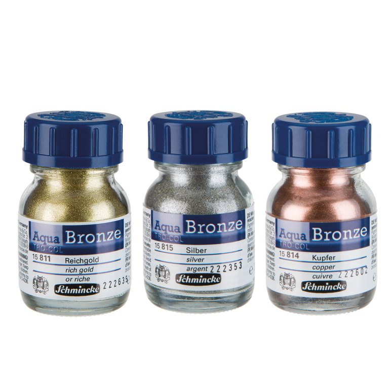 Schmincke Aquarellfarbe Aqua Bronze