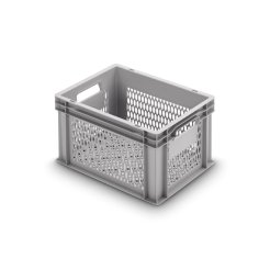 Baker's box, openwork, gray, lockable