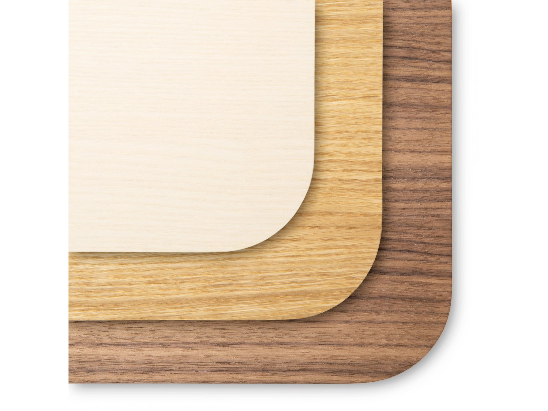 Furnier Tischplatte Schragkante 50 Mm Eckradius Kaufen Modulor