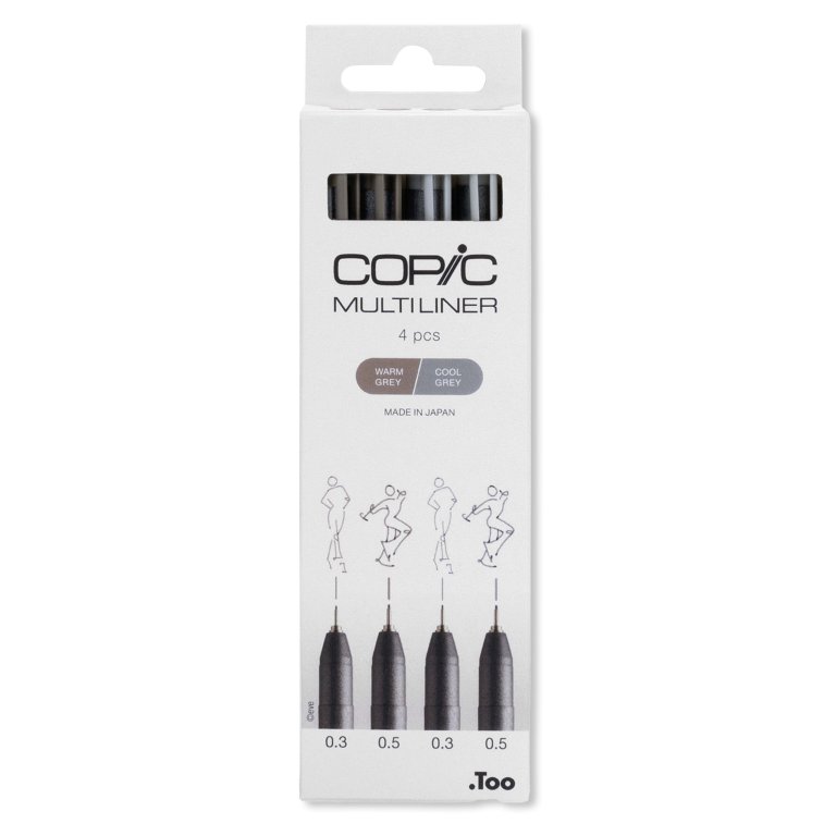 Copic Multiliner, 4er-Set