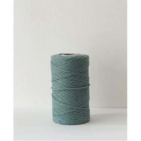Recycling Baumwollseil, gezwirnt ø 2 mm, l = 200 m, salbei (sage)