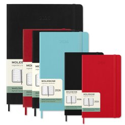 Calendario semanal de Moleskine 12 meses Cuaderno semanal