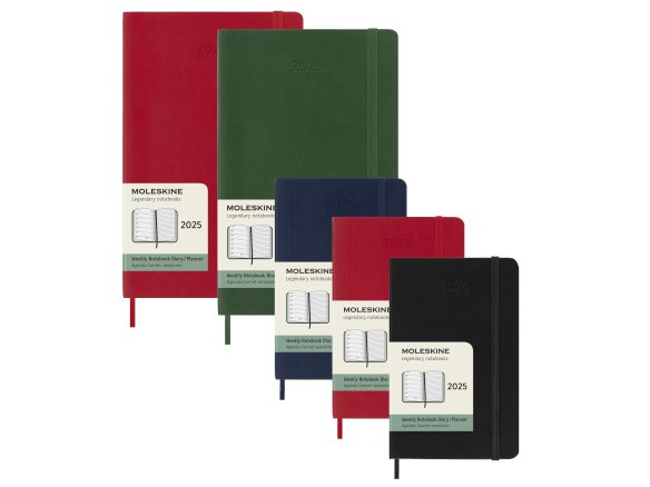 Moleskine Wochenkalender 12 Monate Weekly Notebook