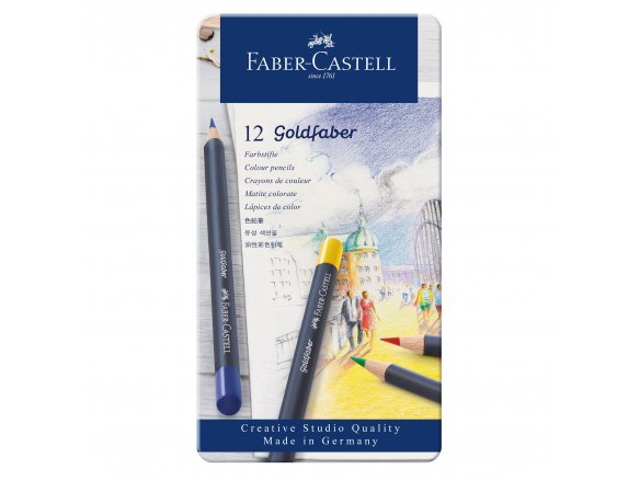 Faber-Castell Farbstift Goldfaber, 12er-Set