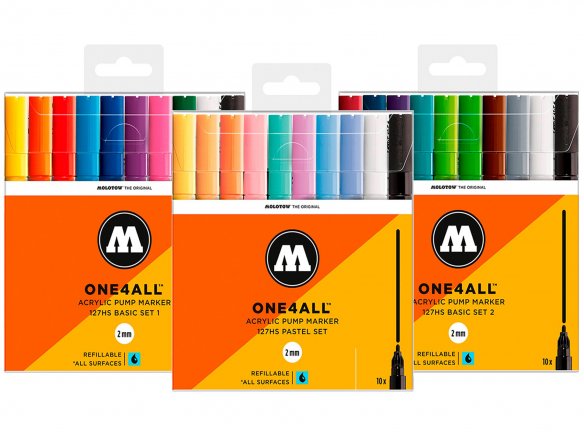 Molotow Lackmarker One4all 227HS, 10er-Set