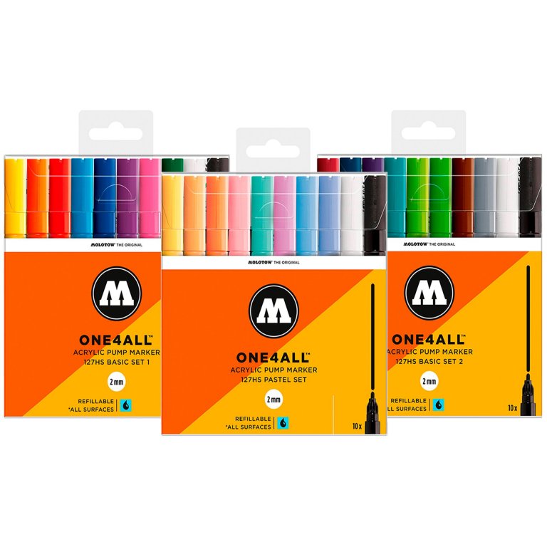 Molotow Lackmarker One4all 227HS, 10er-Set