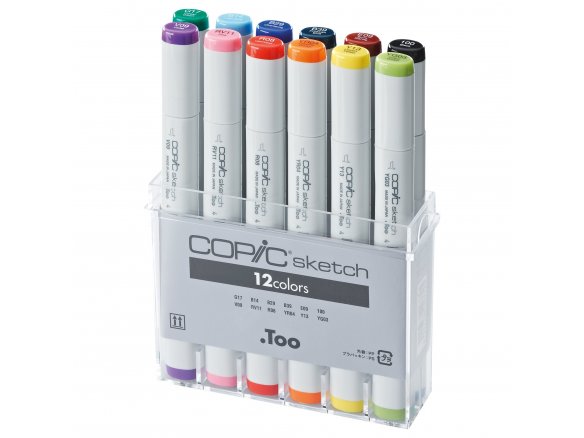 Copic Sketch Sets, 12er-Set