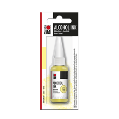 Marabu inchiostro alcoolico Bottiglia di plastica 20 ml, limone (020)