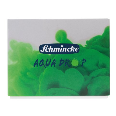 Schmincke flüssige Aquarellfarbe Aqua Drop, Set 12 Fläschchen à 10 ml, in Kartonschachtel (78704)