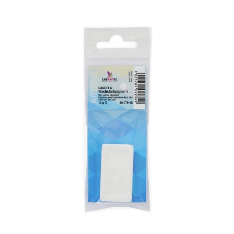 Wax color pigment 12 g, PP bag, white