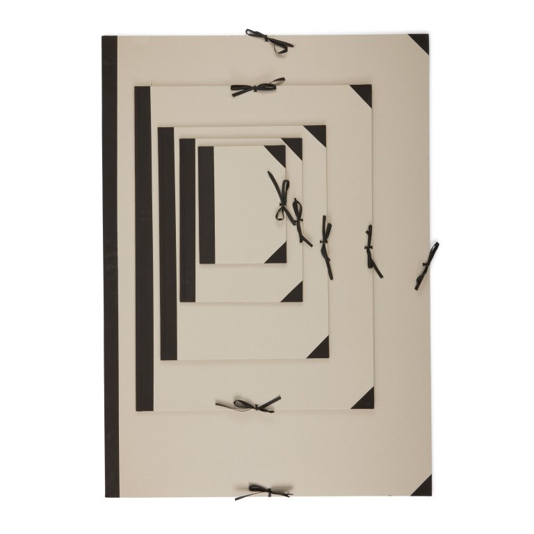 Recycling Zeichenmappe Buchbinderkarton
