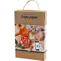 DIY Set, Krepp-Papierblüten