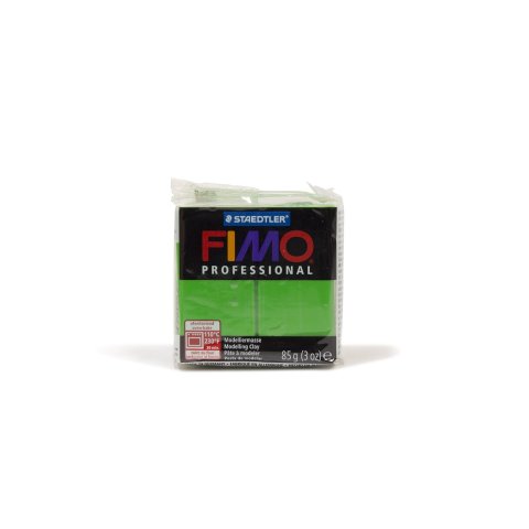 Fimo Modelliermasse Professional 8004 85 g, ofenhärtend, 110°C/230°F, grün (5)