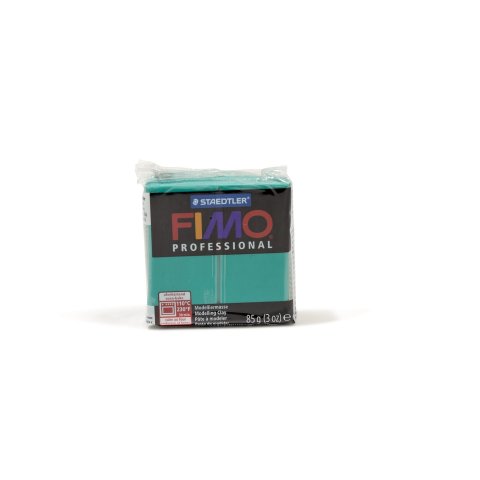 Fimo Professional modeling clay 8004 85 g, oven hard., 110°C/230°F, true green (500)