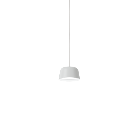 Pendelleuchte Luxo Motus Pendant, DALI 7 W, 3k K, 648 lm, CRI>80, ø180 mm, weiß