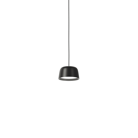 Pendelleuchte Luxo Motus Pendant, DALI 7 W, 3k K, 648 lm, CRI>80, ø180 mm, schwarz