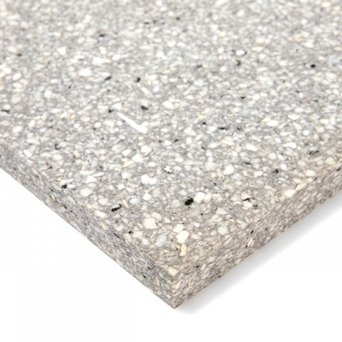 Polyurethane composite foam 25 x 400 x 600 mm, dark gray/multicolored speckled