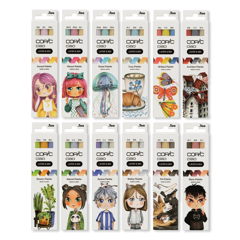 Copic Ciao, 3er-Set