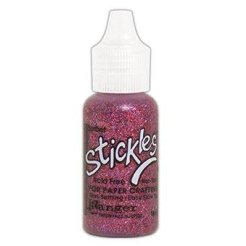 Ranger Stickles Glitzerkleber, 18 ml, feine Spitze, säurefrei, Sorbet